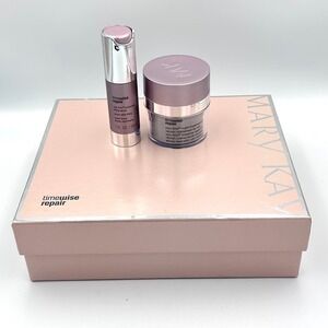 Mary Kay TimeWise Repair Set Advance Lifting Serum+Night Retinol Cream NEW w/Box